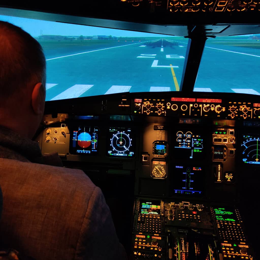 A320 Flight Simulator - Cockpit